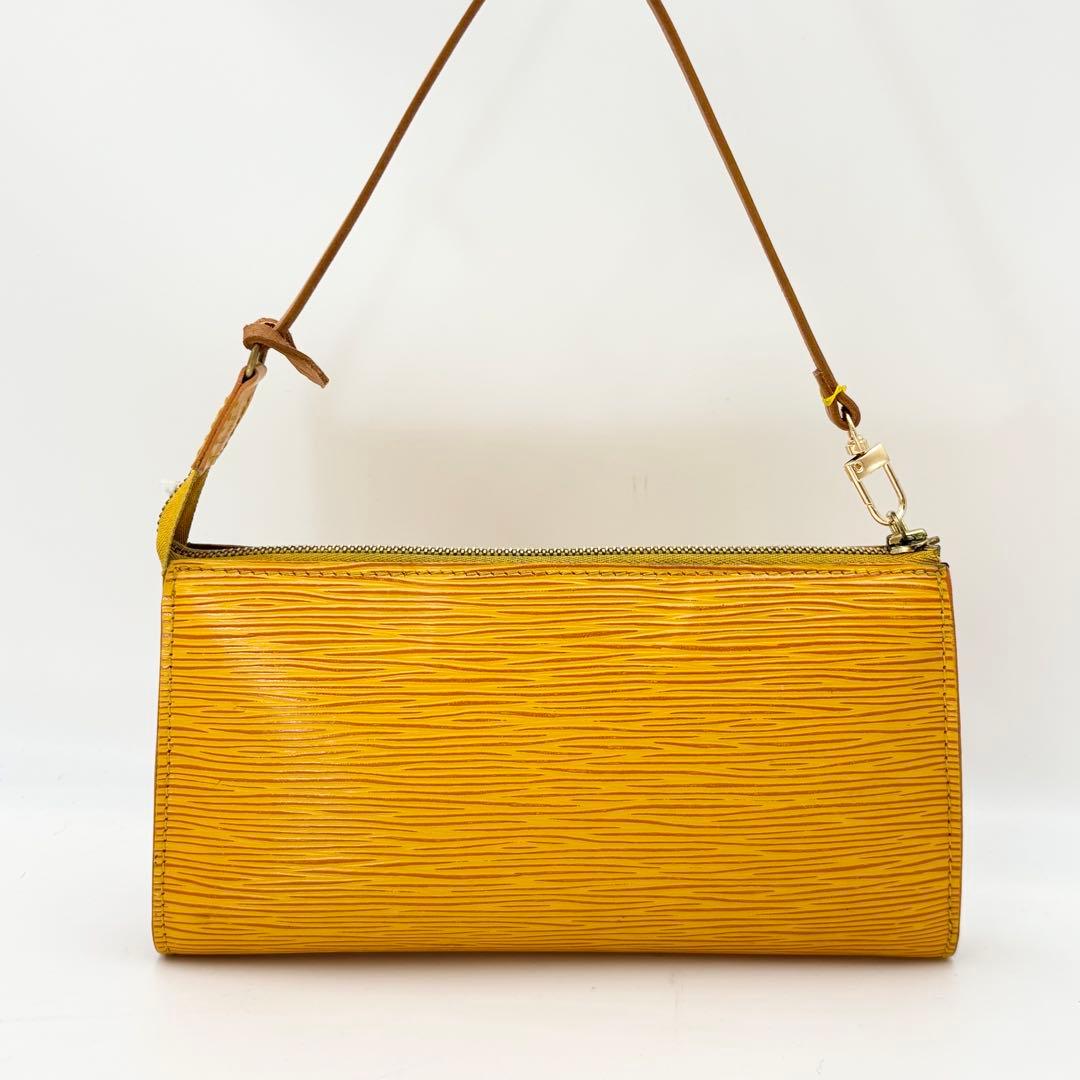 LOUIS VUITTON エピ　ポシェット　アクセサリーポーチ イエロー