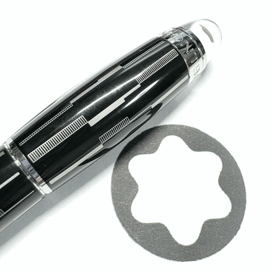 267.モンブラン スターウォーカー　ブラックミステリーローラーボール　　美品