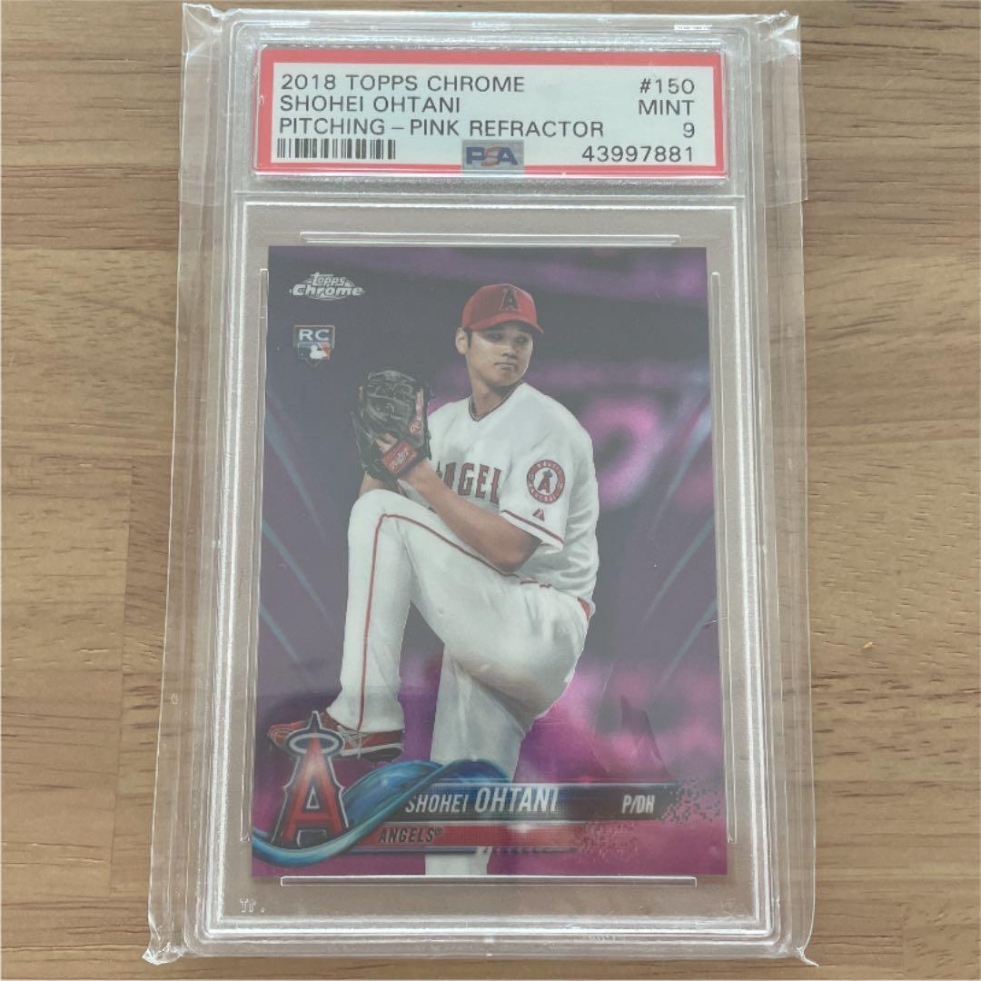 大谷翔平 2018 Topps Chrome RC PSA9