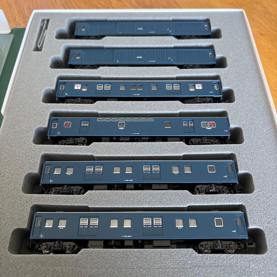 【新同】KATO 10-1590 郵便・荷物列車 東海道山陽後期編成6両セット②