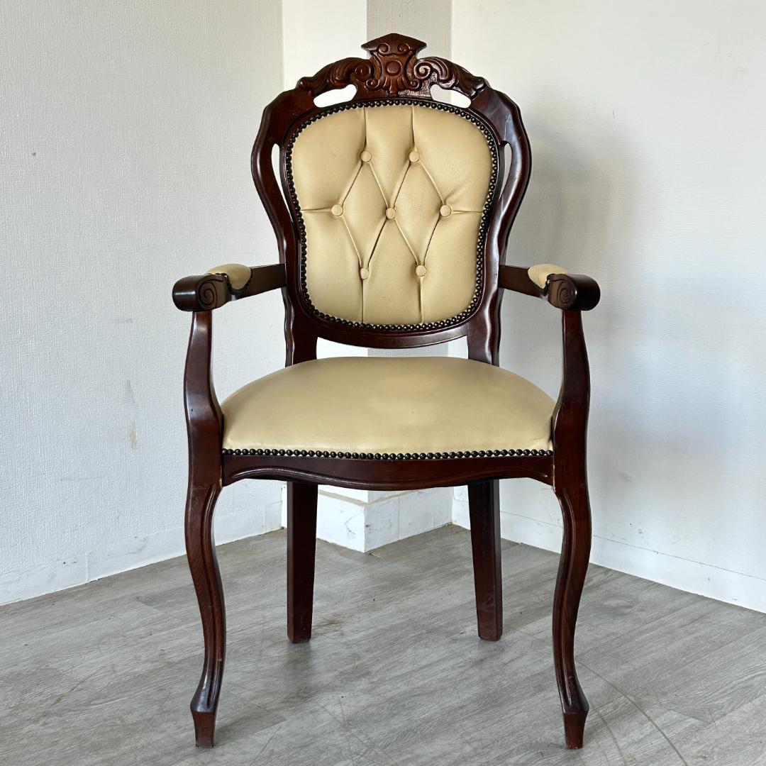 イギリス アンティーク家具 アーム チェア 1970年頃 862A