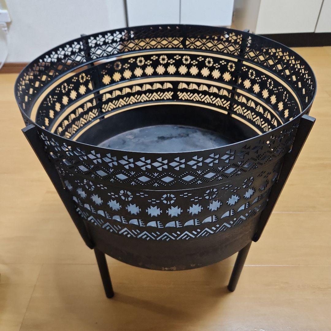 FUTURE FOX 焚き火台組立式コンパクト　 ロストル付き　希少廃盤品