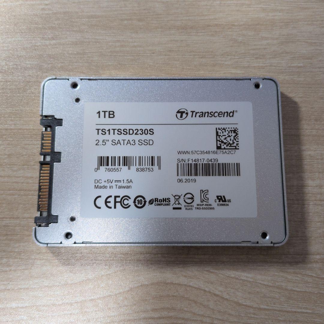 Transcend SSD230S 1TB 2.5インチ SSD