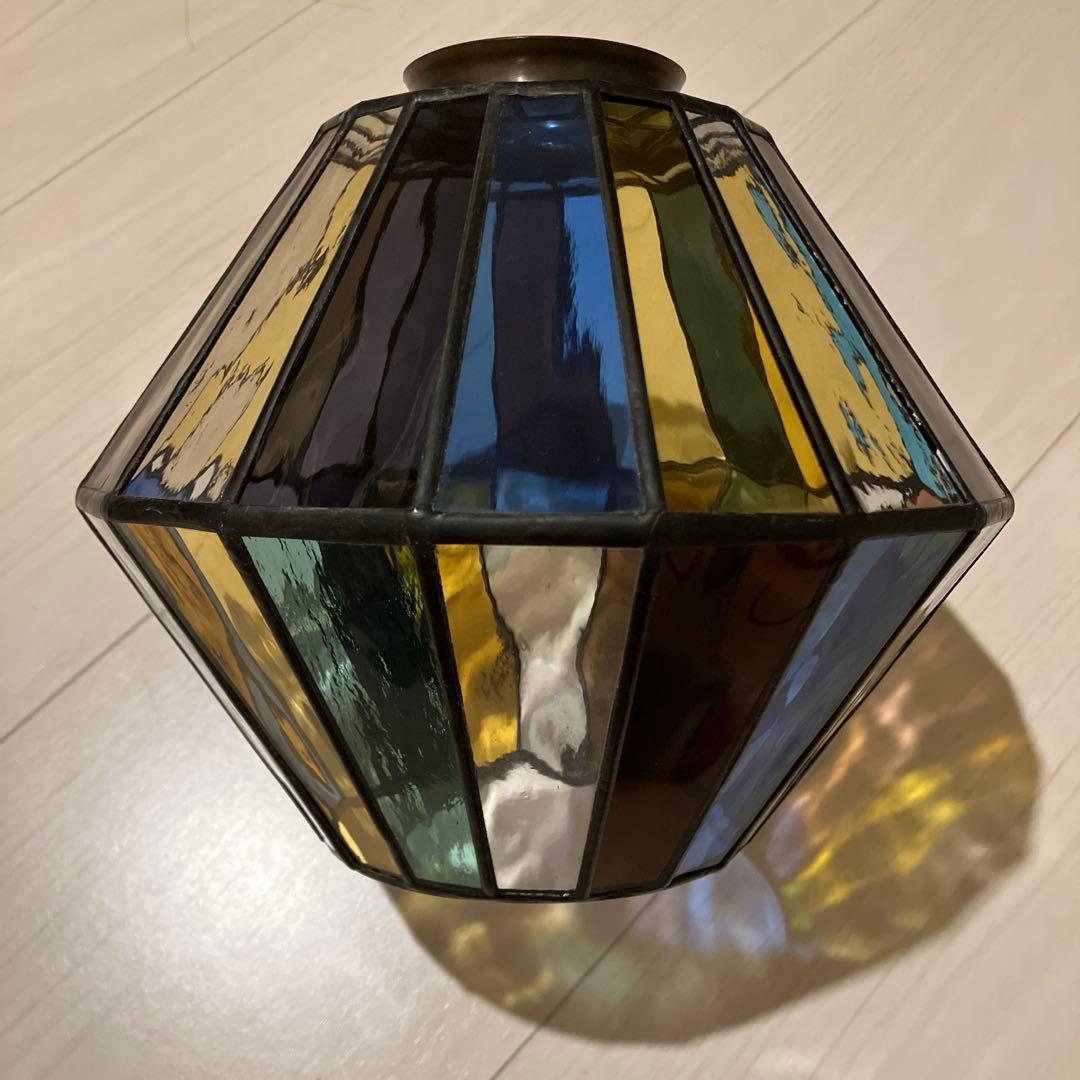 しのぶ　ステンドグラス ペンダントライト