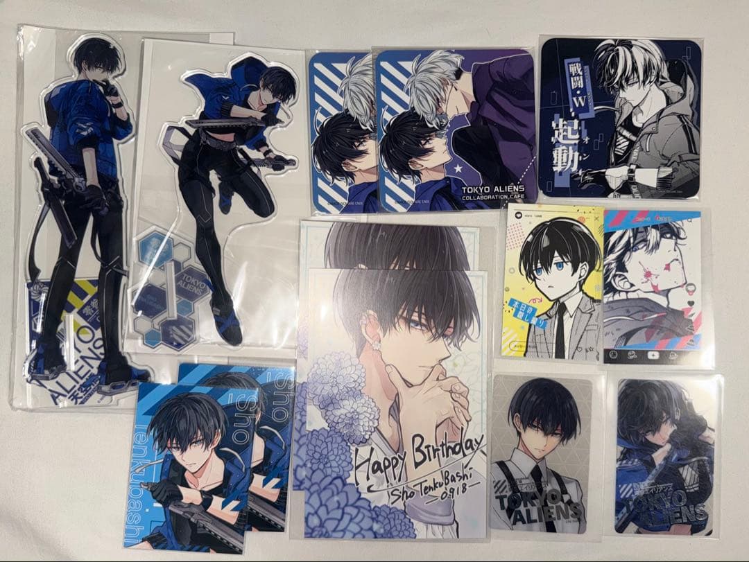 東京エイリアンズ 天空橋翔 アクスタ コースター カード 特典 クリカ トレカ