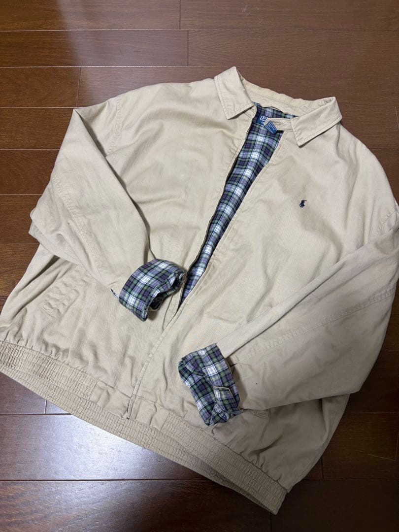 90s ポロラルフローレン スウィングトップ ハリントン