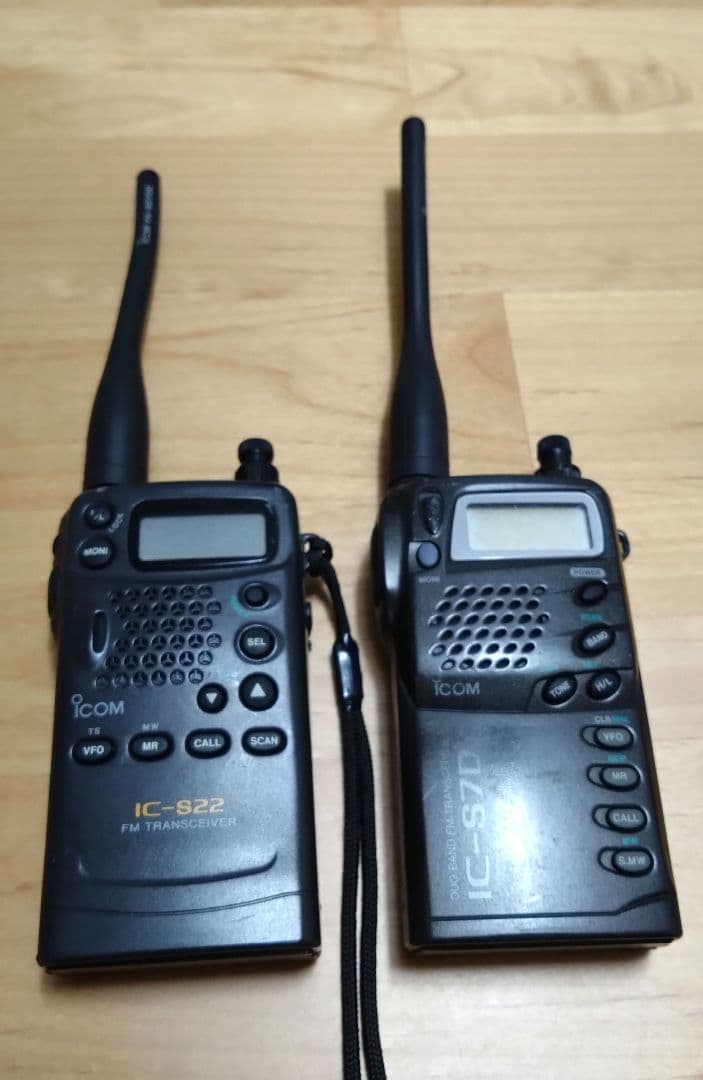 iCOM IC-S7D IC-S22 トランシーバー アマチュア無線 2セット