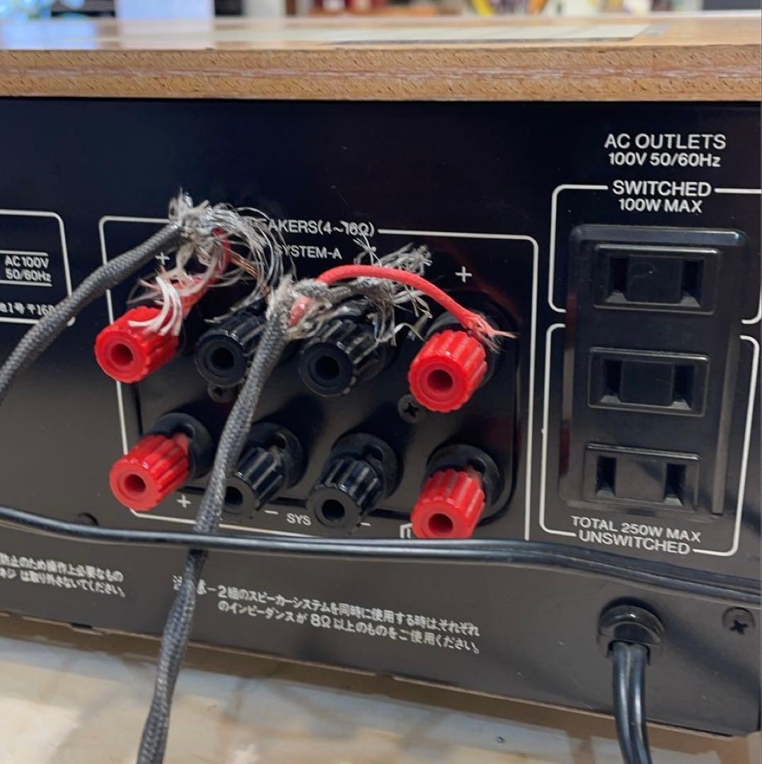 サンスイ AU-D607F プリメイン アンプ シルバー 動作品