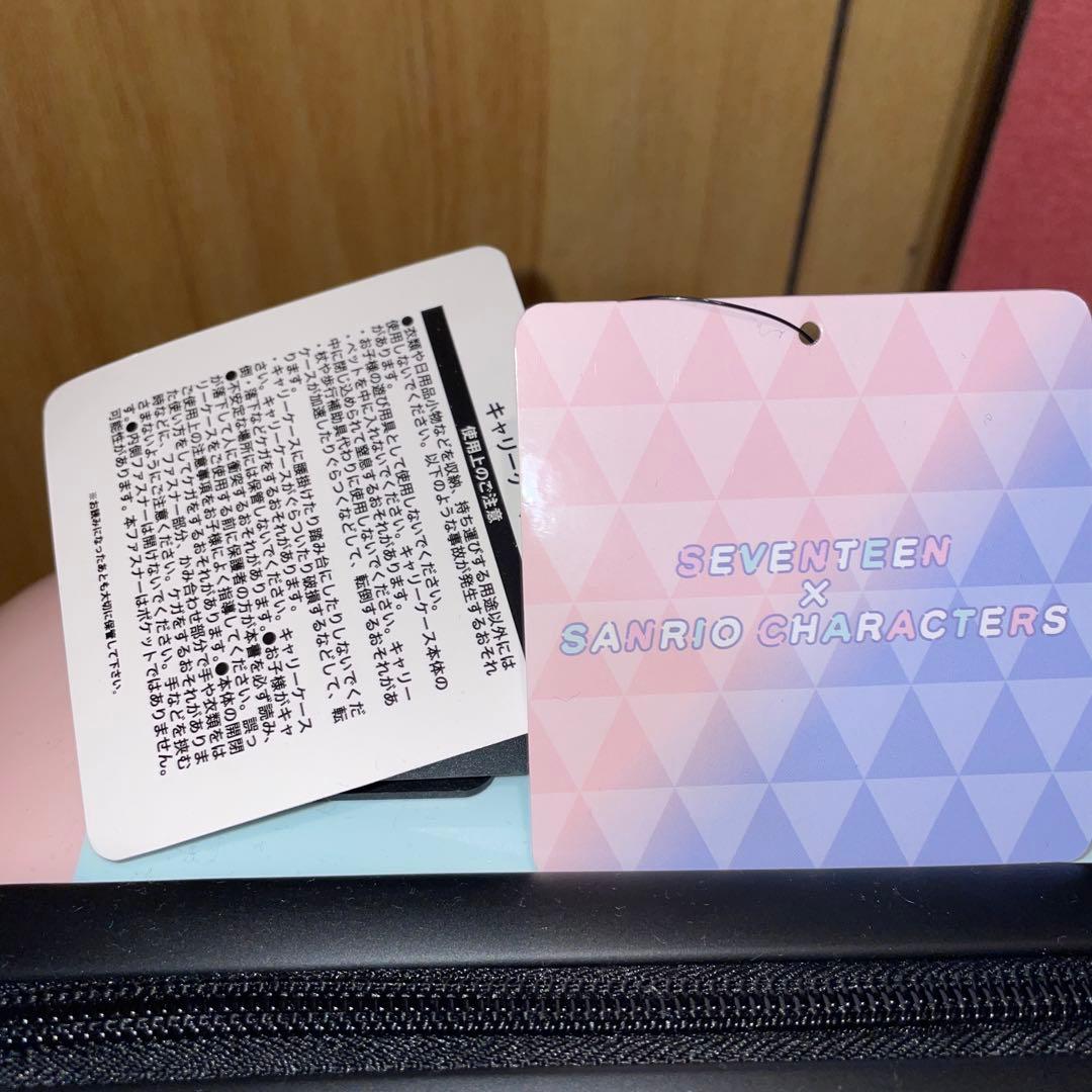 SEVENTEEN × サンリオキャラクターズ　キャリーケース　セブチ