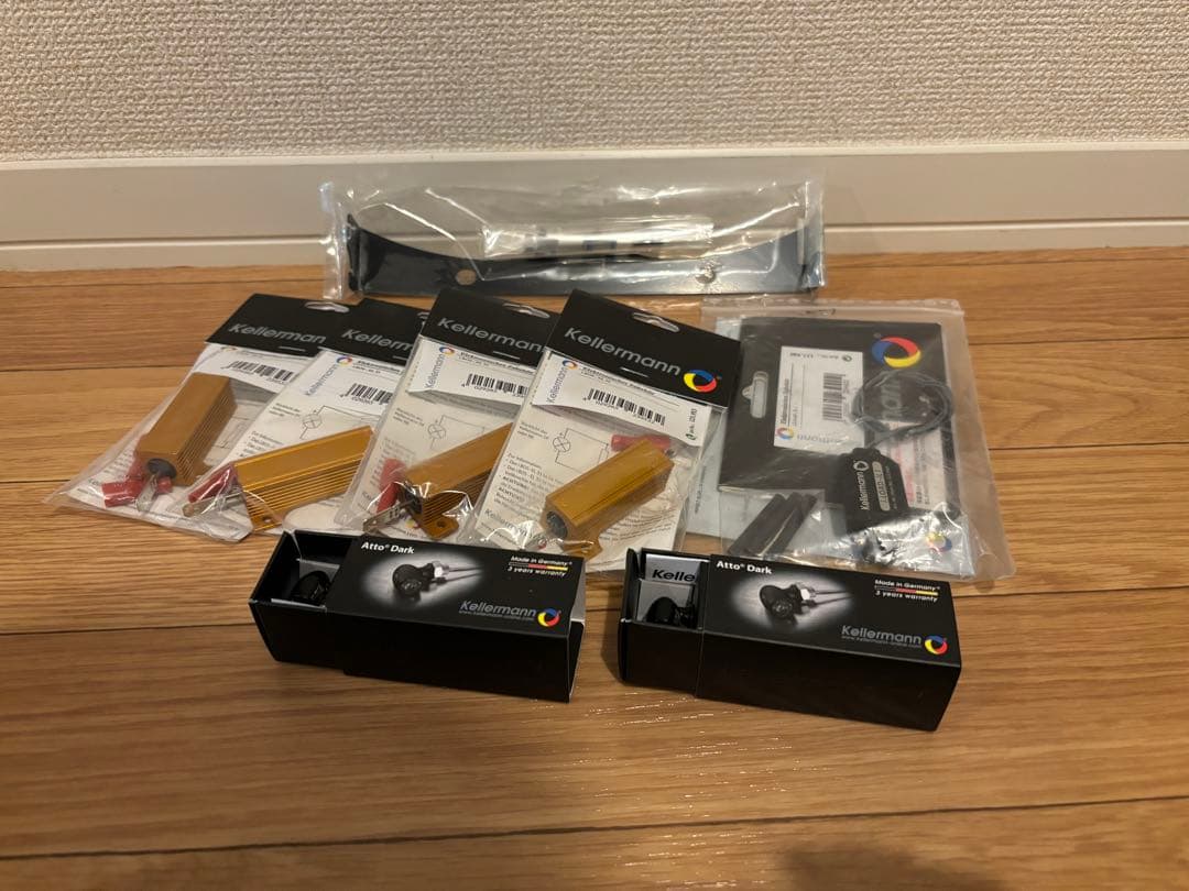 新品 Kellermann ケラーマンウィンカー 2個セット ブラック