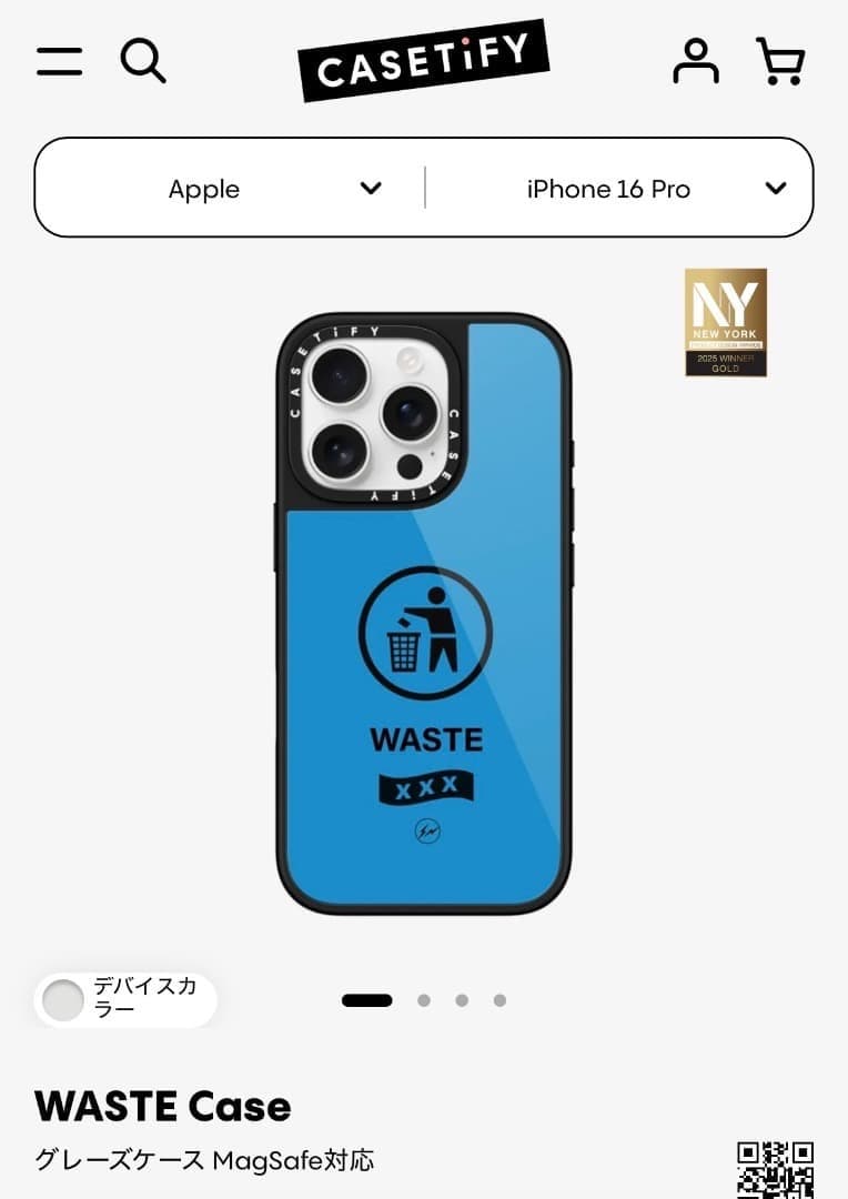 CASETiFY x fragment x XXX iPhone ケース