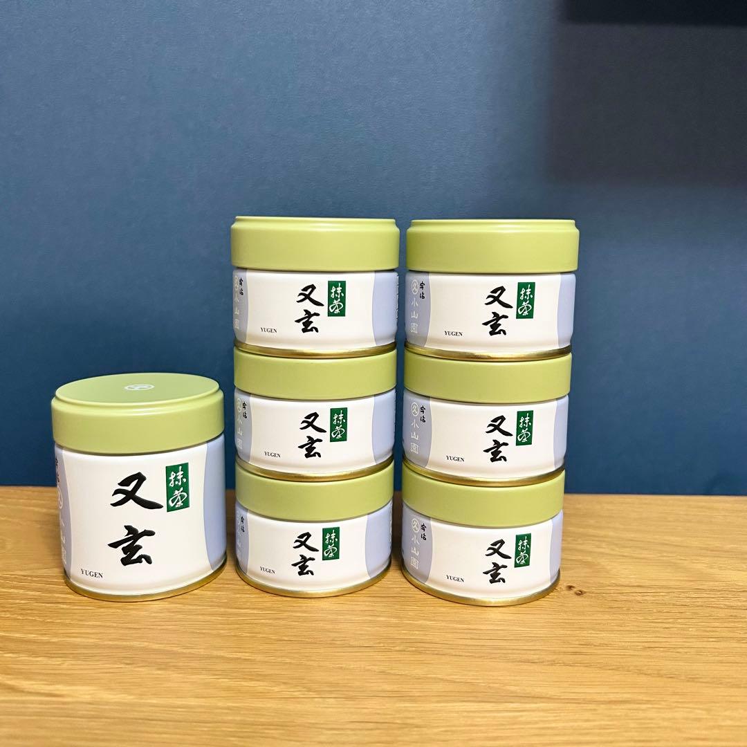 宇治抹茶丸久小山園 又玄40g×1 20g×6 【7缶セット】