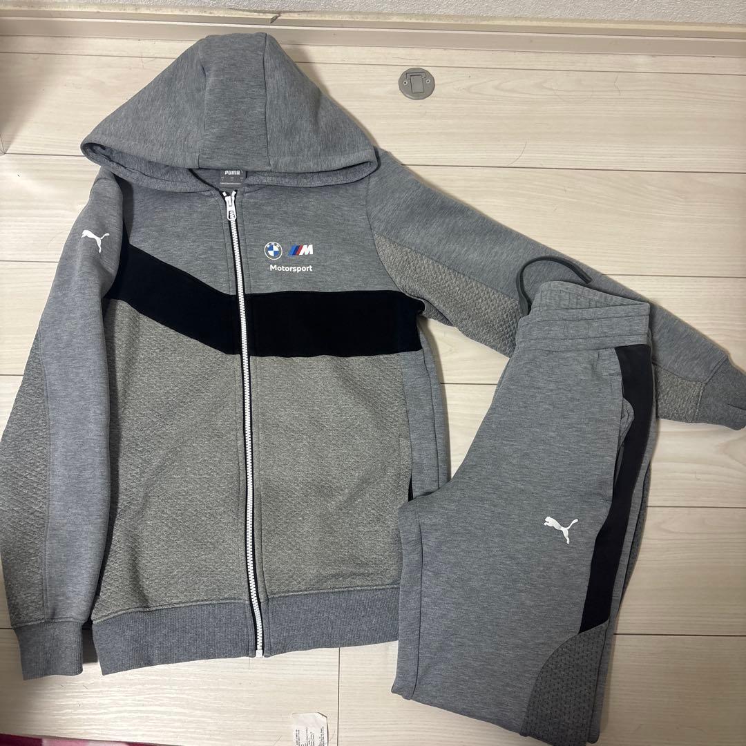 BMW Motorsport パーカー セットアップグレー/ブラック