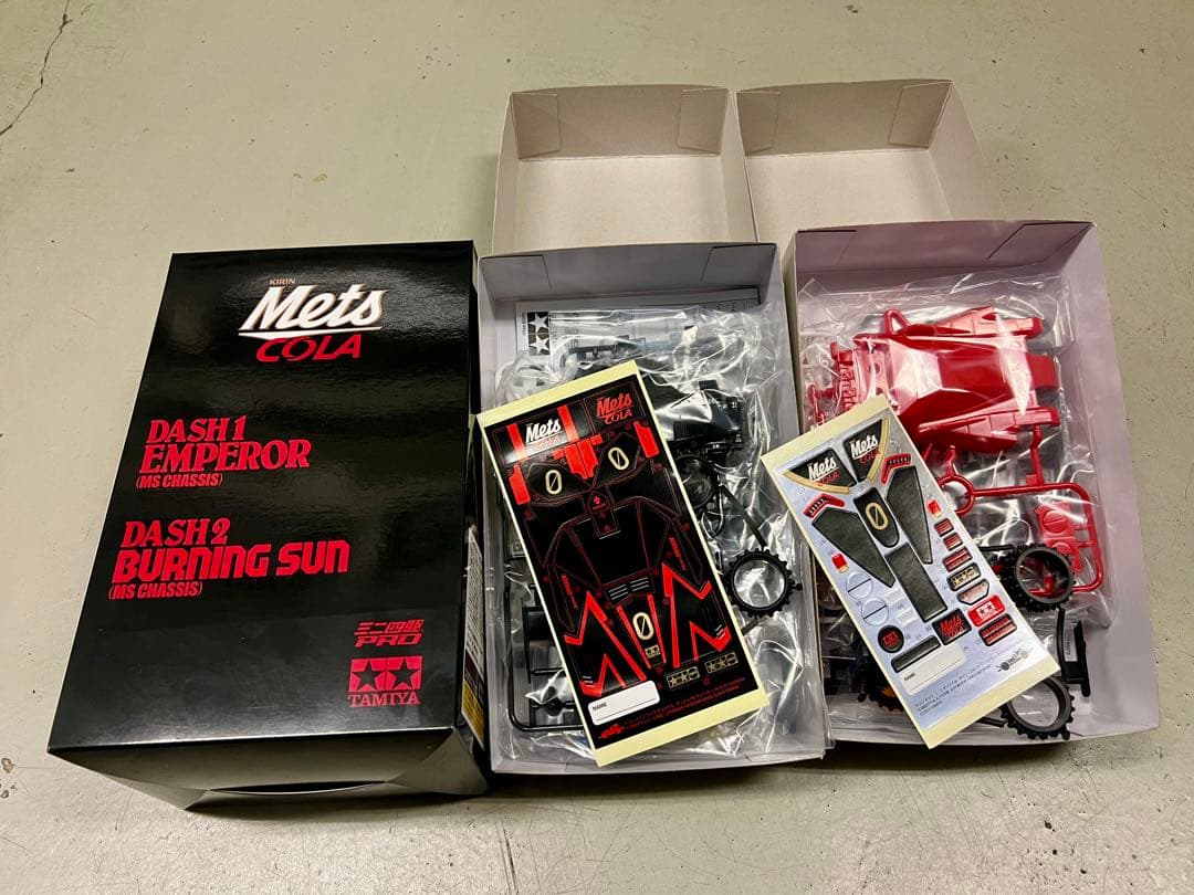 当選品 未組立 キリンメッツコーラ タミヤ ミニ四駆 2BOX