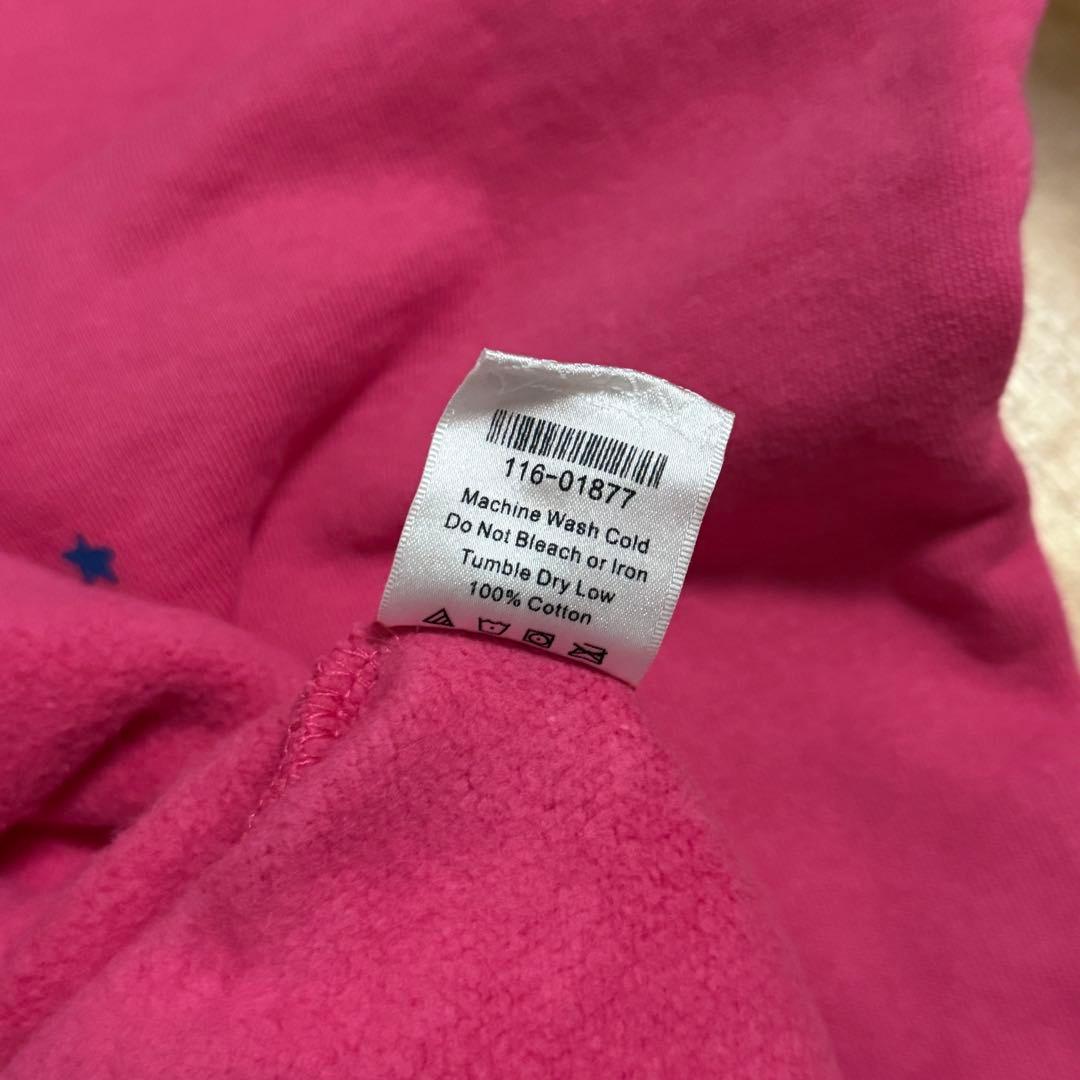 さとし Spider / Sp5der P*NK V2パーカー ピンク