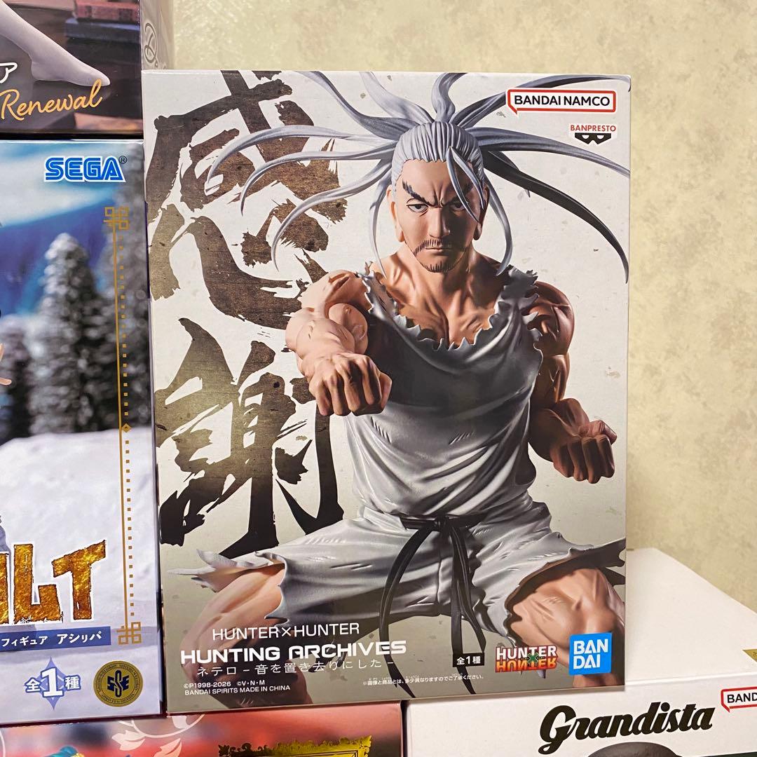 最新プライズフィギュア ゴールデンカムイ 猫猫 ニコ ゾロ らんま ネテロ