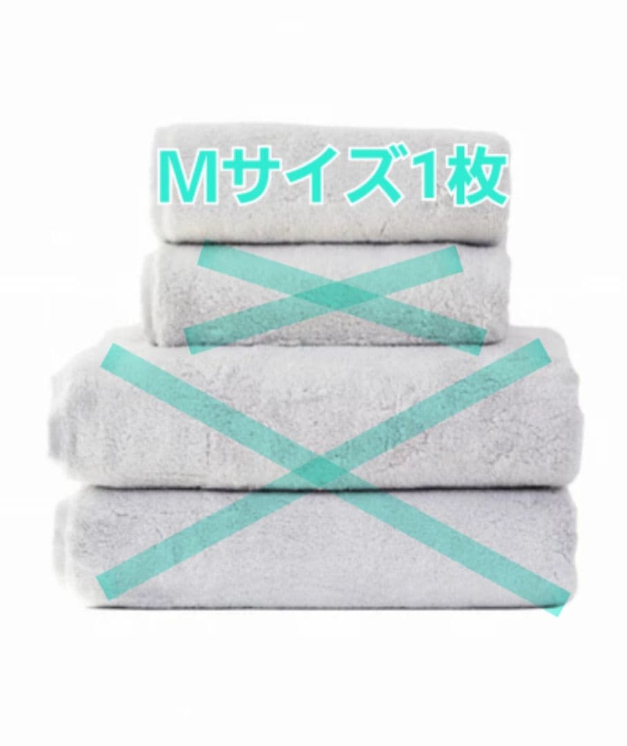 ルインリビング（Luin Living）バスタオル パールグレー Ｍサイズ１枚