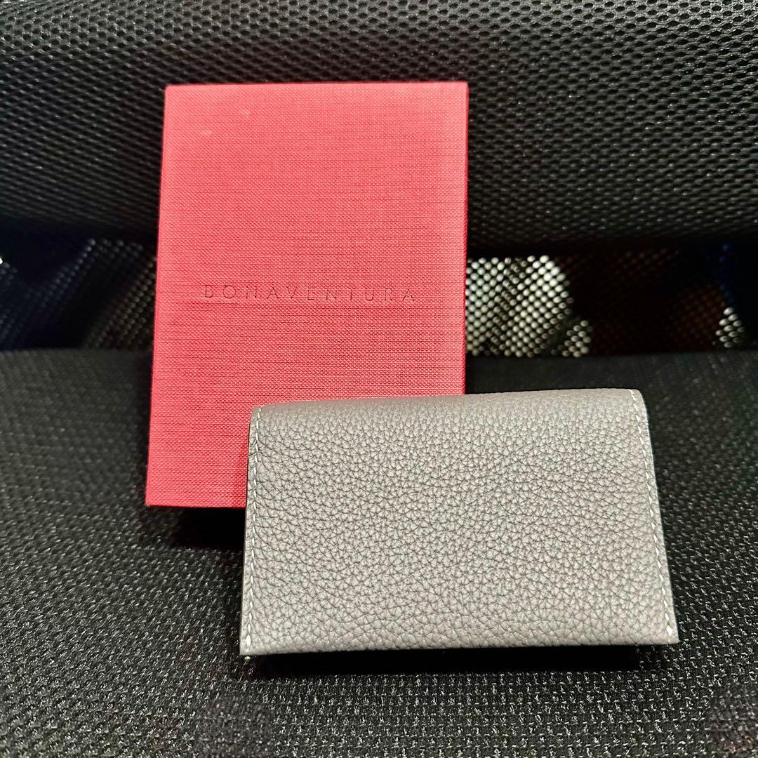 BONAVENTURA チャコール レザー カードケース❤︎