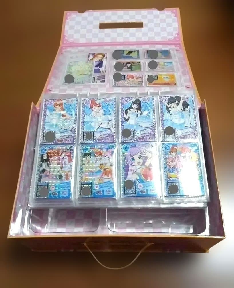 プリパラ クローゼットトランク カード プリチケ トモチケ大量まとめ収納箱BOX