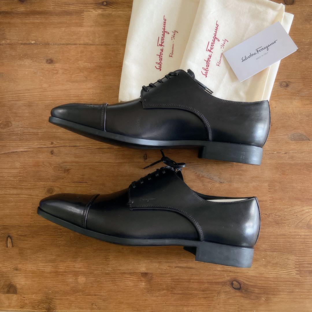 フェラガモ ☆メンズ 革靴 カーフレザー☆イタリア輸入商品