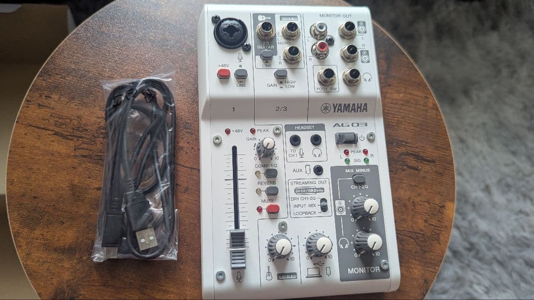 DJ機材 Yamaha AG03 MK2