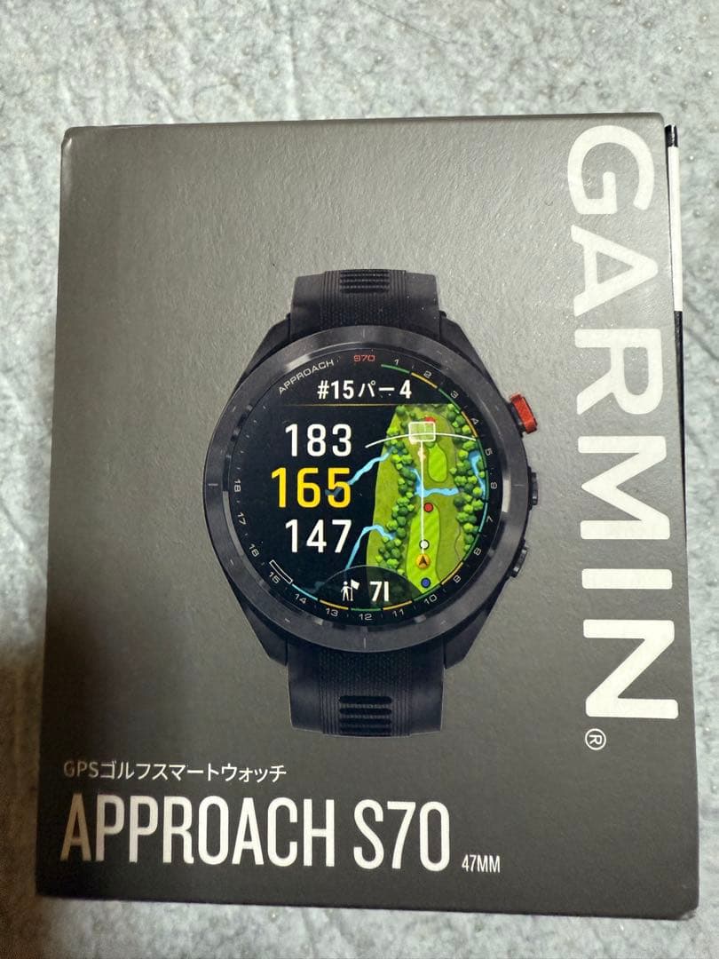 GARMIN APPROACH S70 47mm GPSゴルフウォッチ