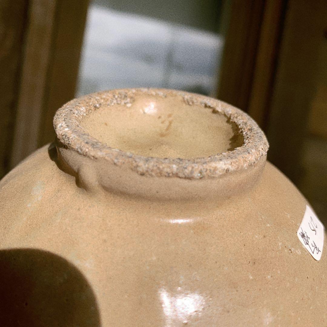 李朝　高麗　抹茶茶碗　大きな茶碗　朝鮮　韓国　骨董品　中国　古美術　欠けあり