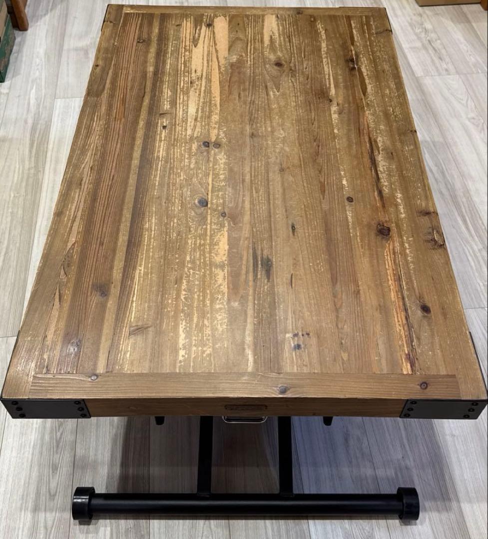 UP TOWN FURNITURE 昇降テーブル PULLEY プーリー