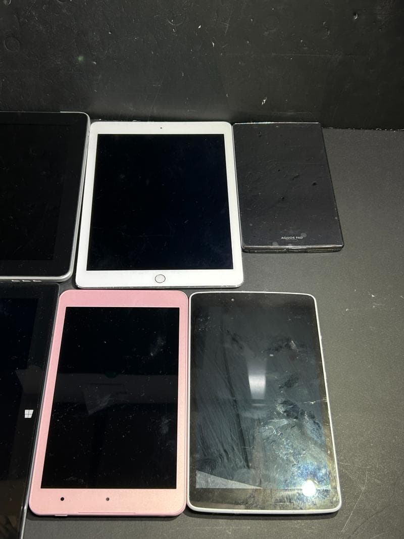 まとめ売り タブレット iPad / au 他 8台 ジャンク品 部品取り