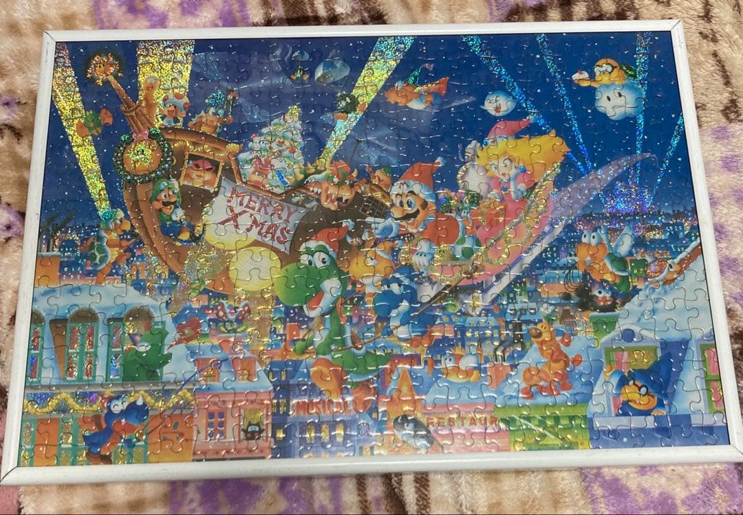 スーパーマリオ　ジグソーパズル　クリスマス