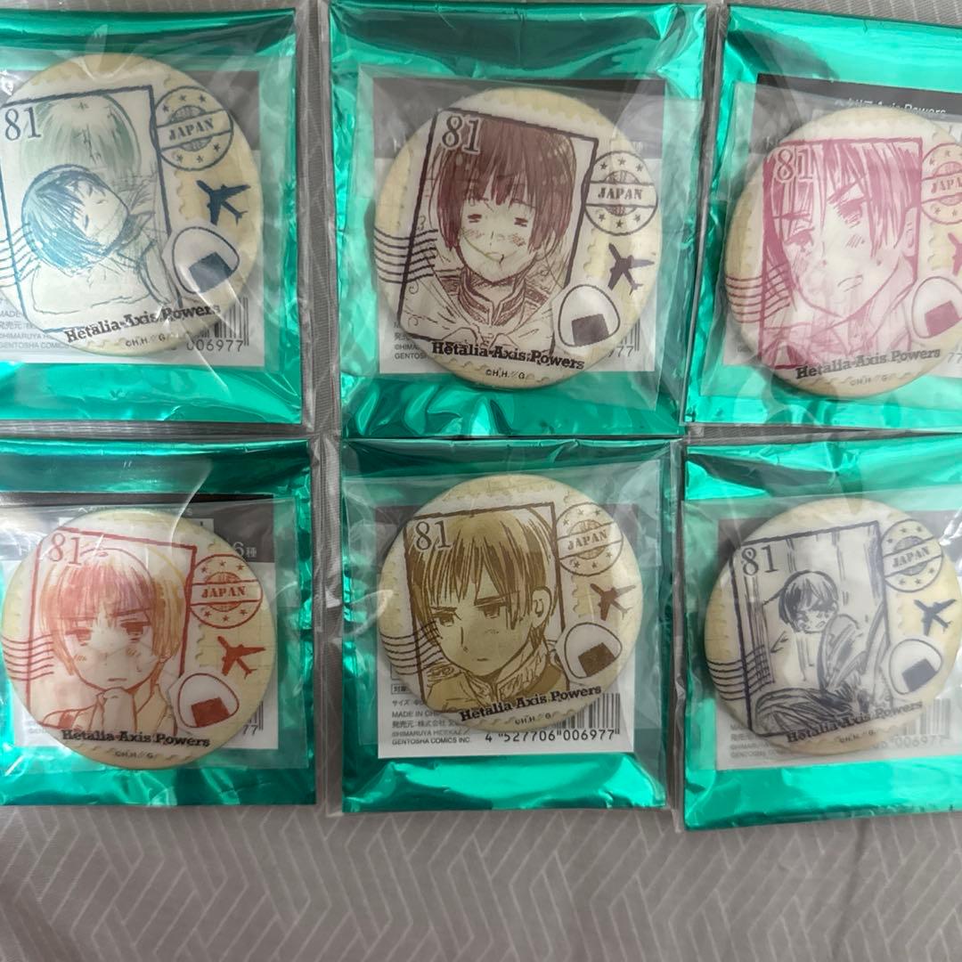 ヘタリア 日本 チェンジング缶バッジ