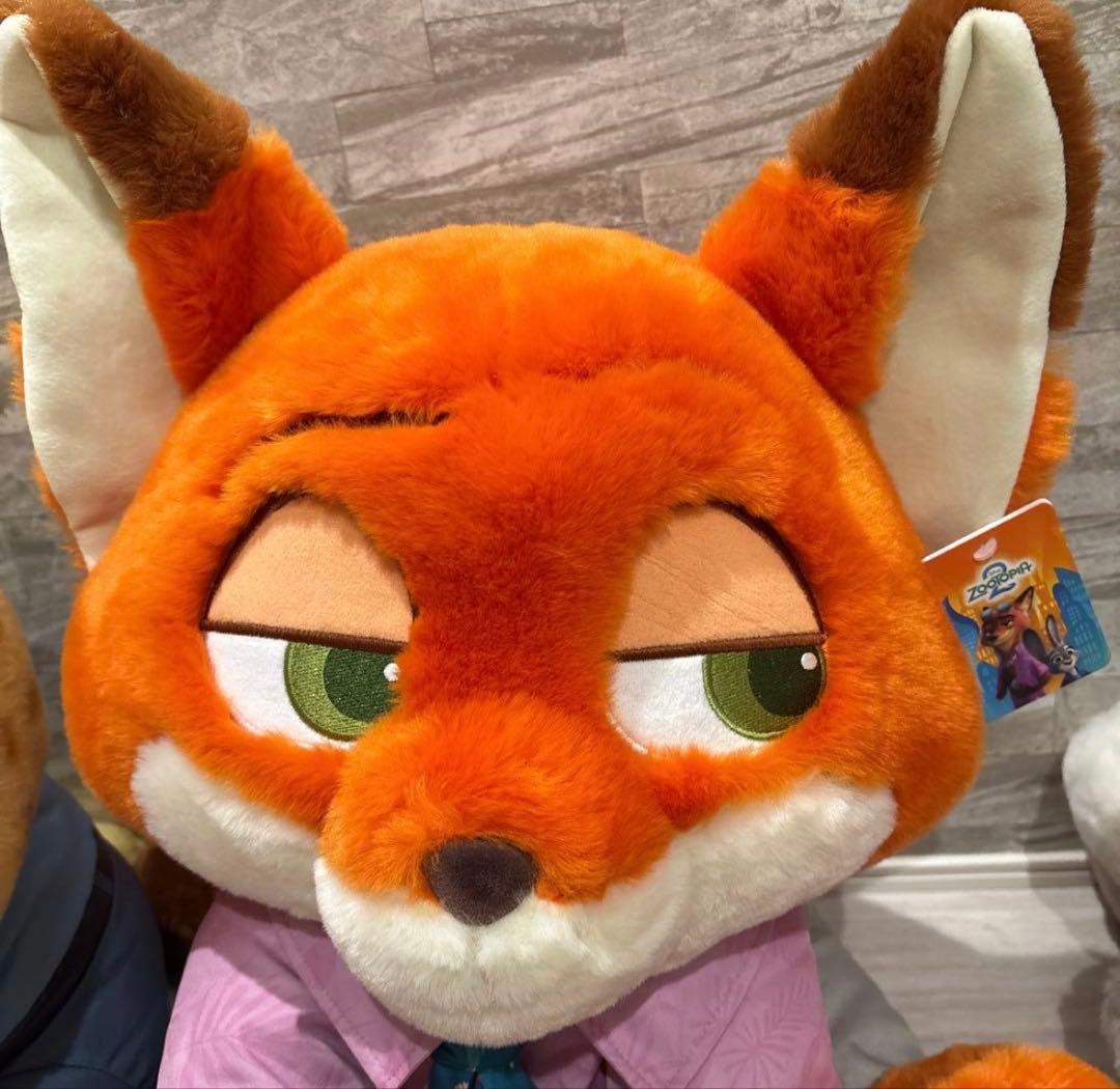 ズートピア2 ジュディ ニック クロウハウザーぬいぐるみ　コストコ　ディズニー