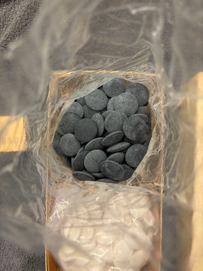 幻の日向特製本蛤碁石と本那智黒石のセット