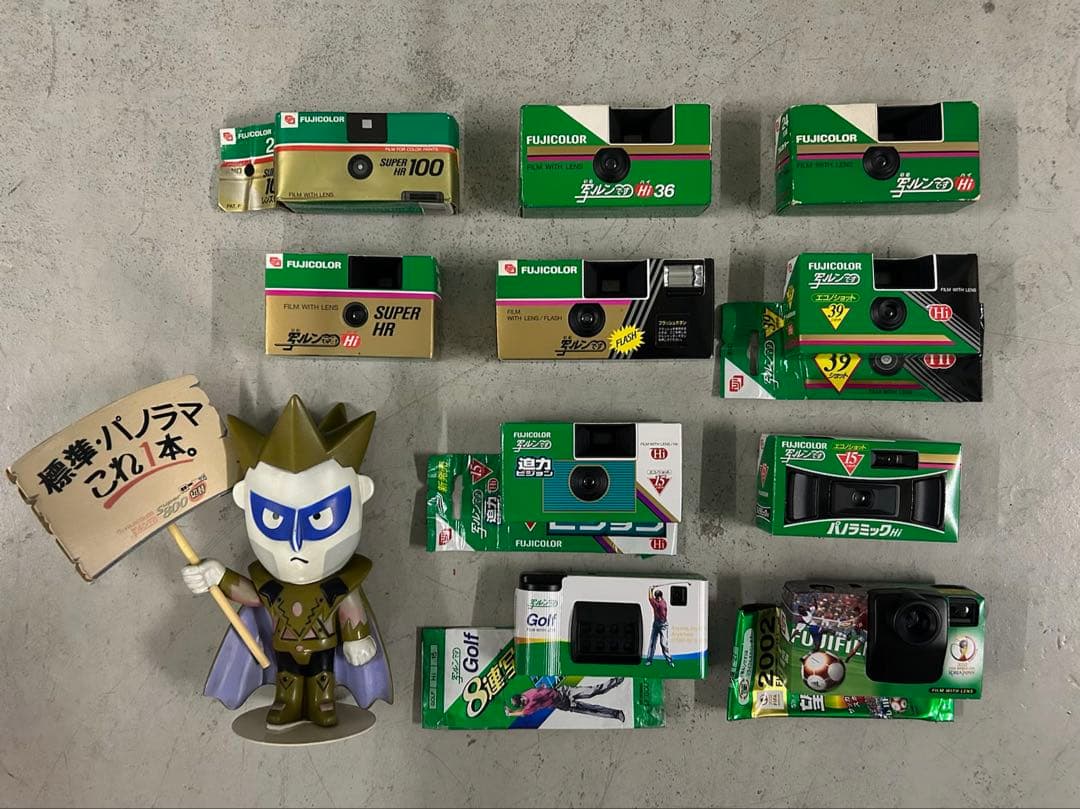 写ルンです 初代 HI36 superHR Flash 8連写 1987 昭和