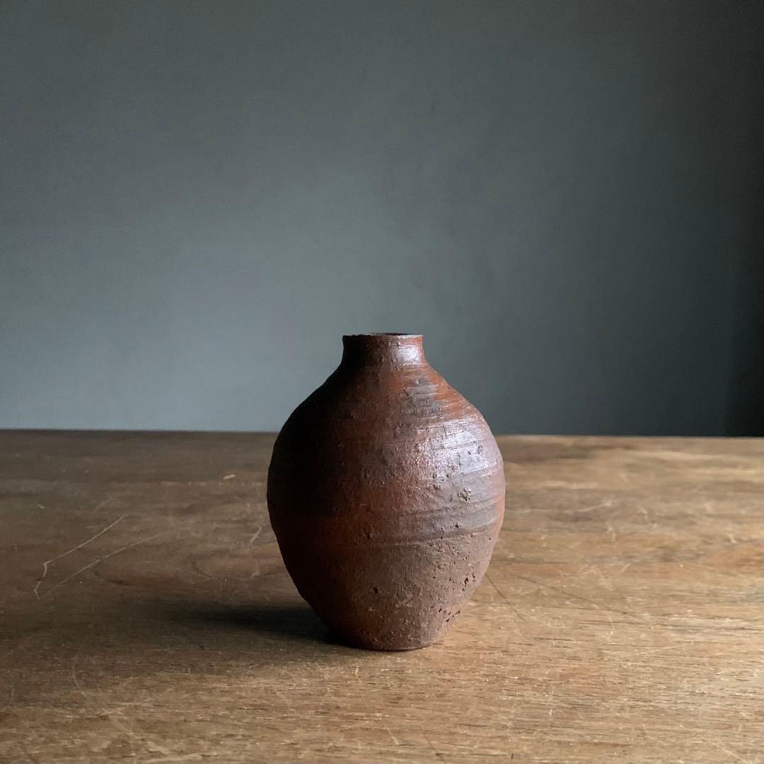 焼き締め 振出 小徳利 小壺 古美術 古道具 アンティーク