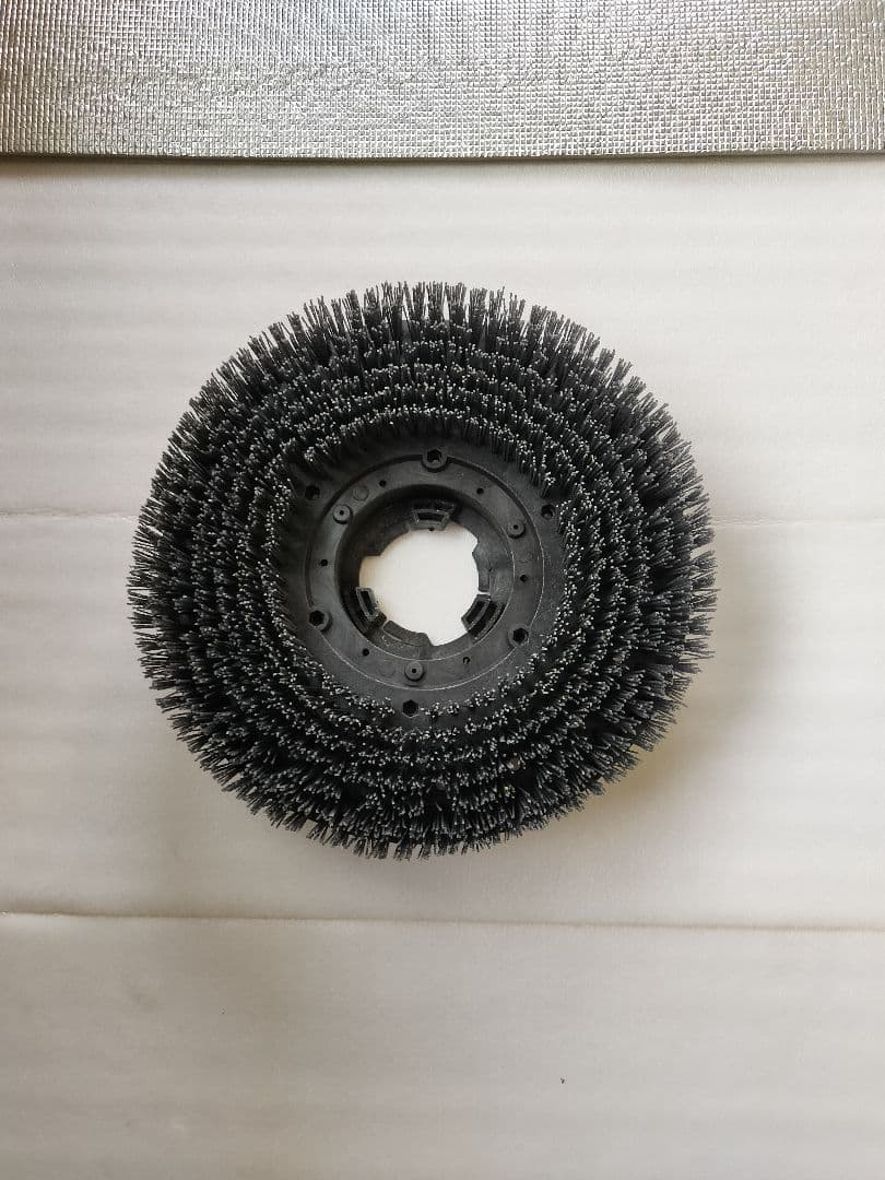 未使用品　 380mm 3つ爪 ポリッシャー用 洗浄ブラシ　ガラス清掃新品