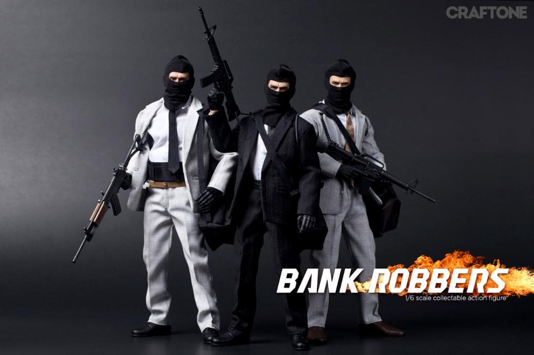 CRAFTONE　1/6　BANK ROBBERS　Heat ヒート