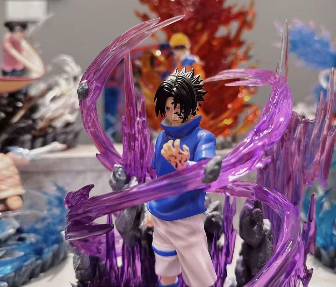 NARUTO ナルト うちはサスケ ガレージキット ガレキ スタチュー⑤③