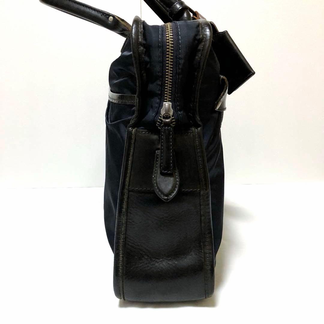 美品✨人気 フェリージ ビジネスバッグ 8637/2 A4可 大容量 ネイビー