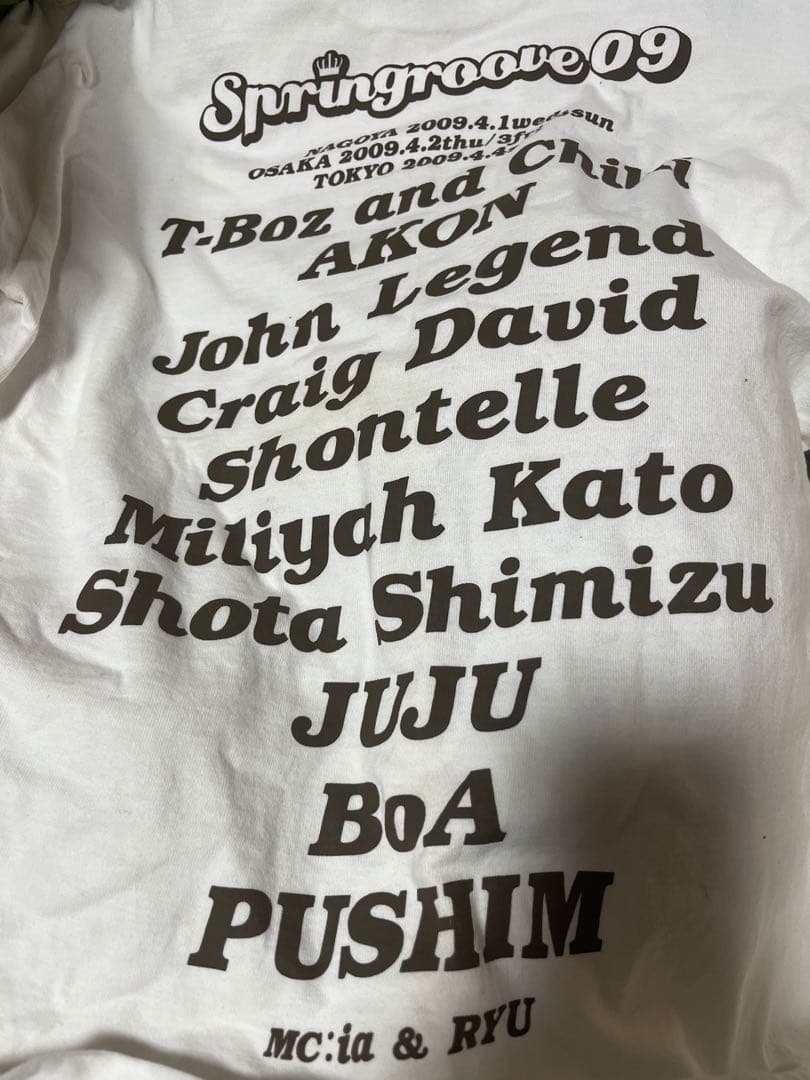 springroove 2009 Tシャツ