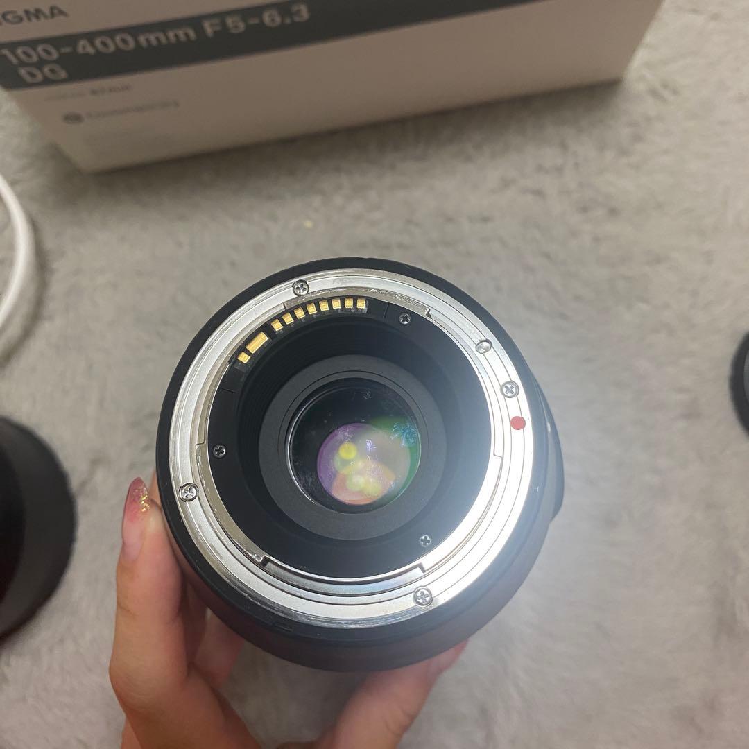 レンズ(ズーム) SIGMA 100-400mm F5-6.3 DG FOR CANON