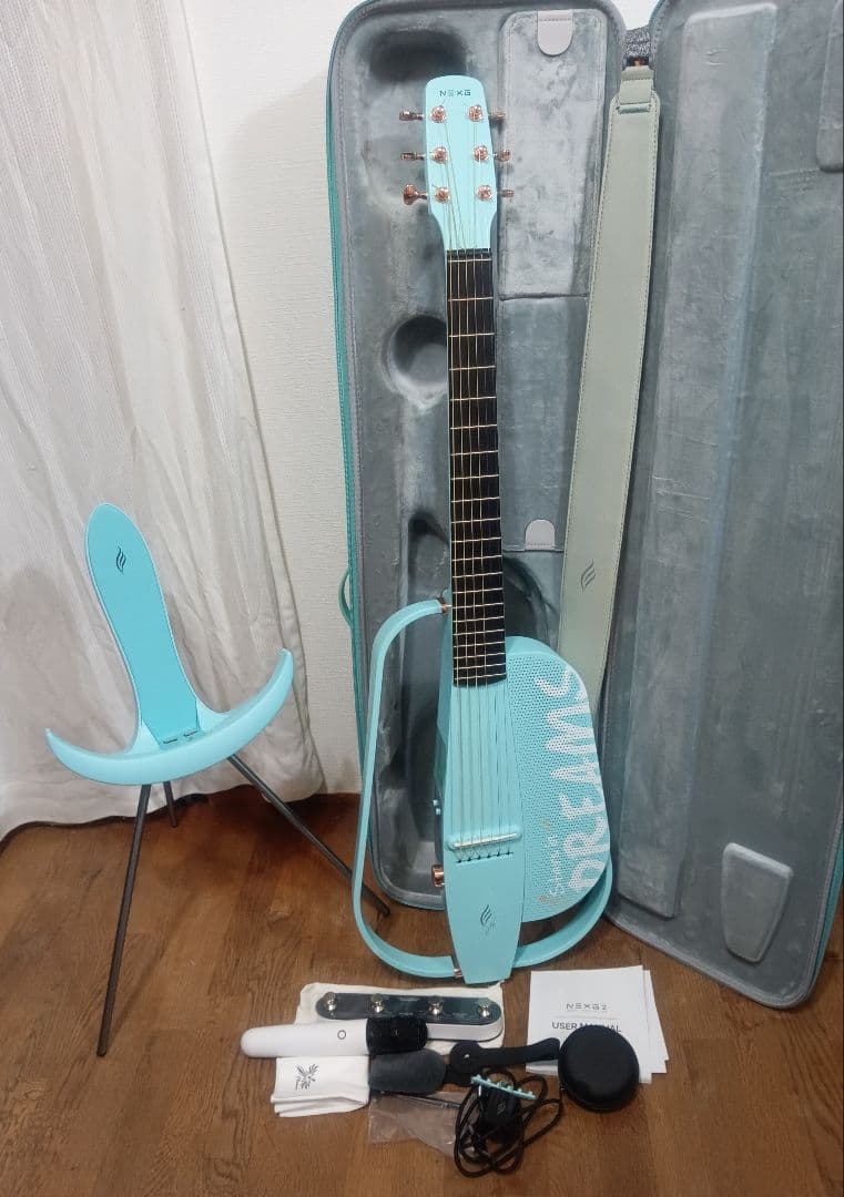 【新品ほぼ未使用　Enya NEXG 2　 エレアコ　エメラルドブルー