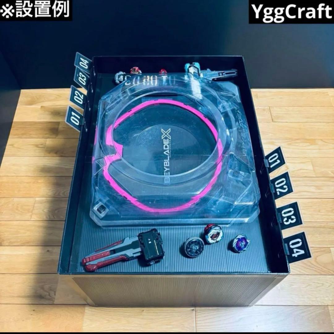 【たなかたなか】スタジアム台　プラダン製　折り畳み式 3台セット