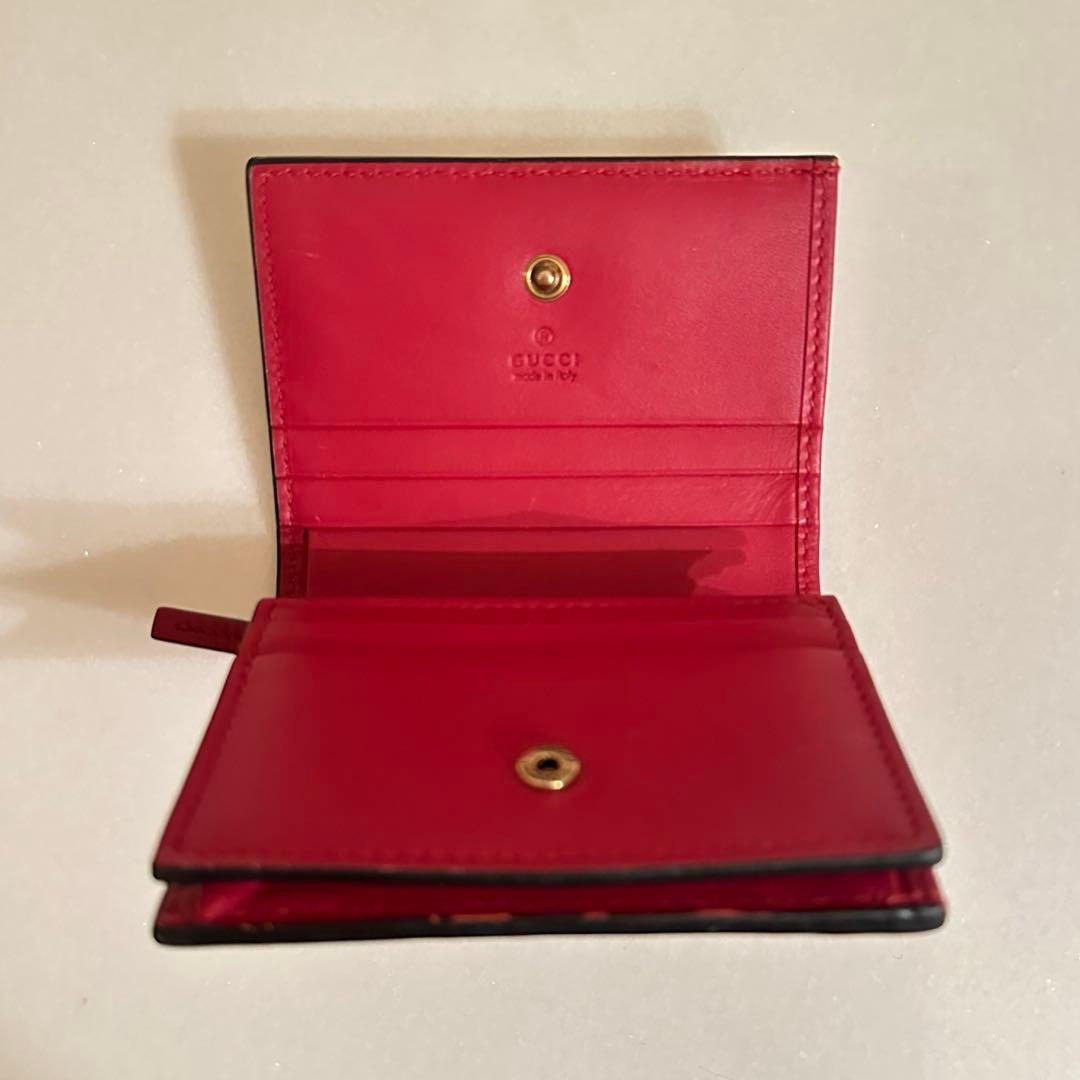 GUCCI 二つ折り財布 さくらんぼ GG柄 チェリー