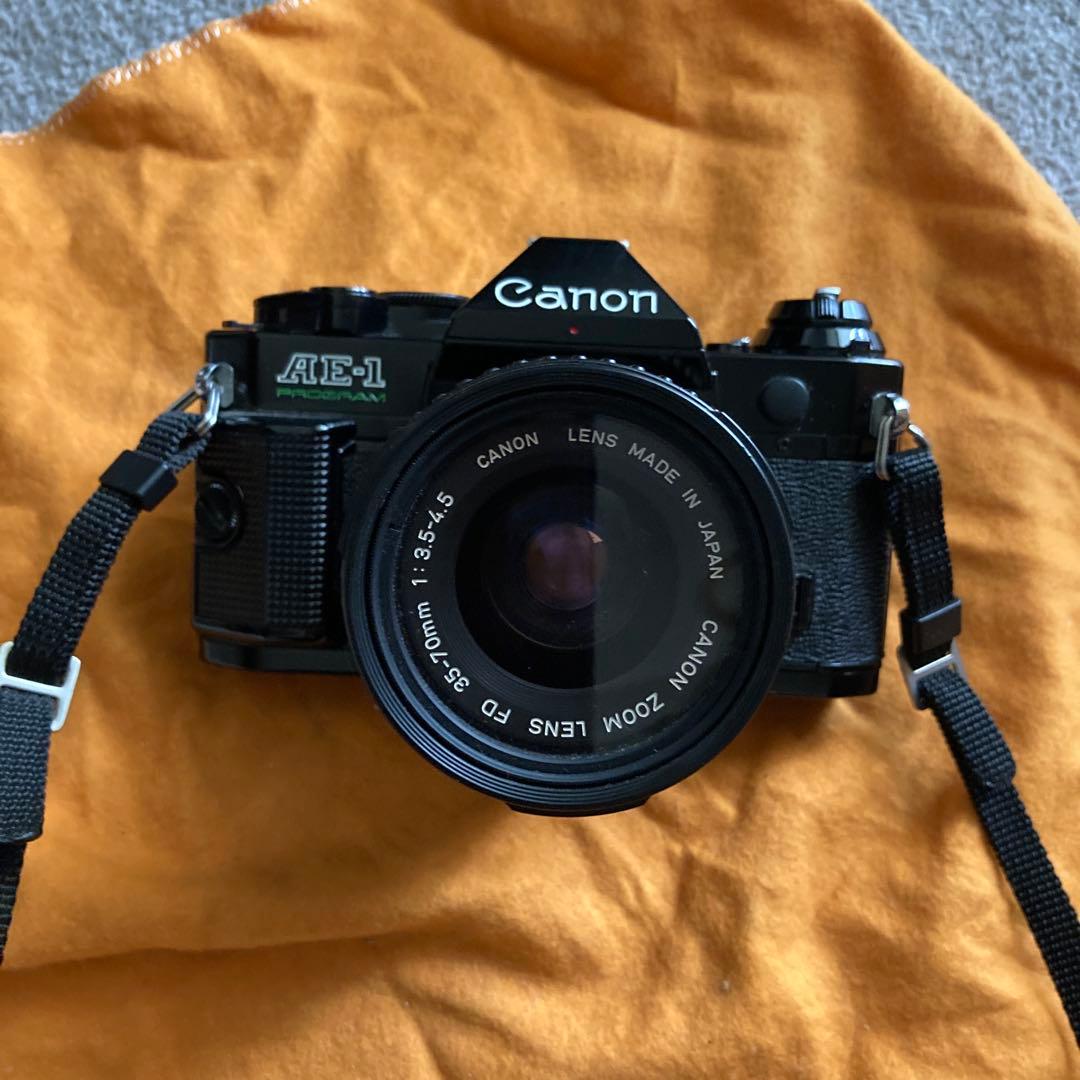 Canon AE-1 一眼レフカメラ 35-70mmレンズ付き