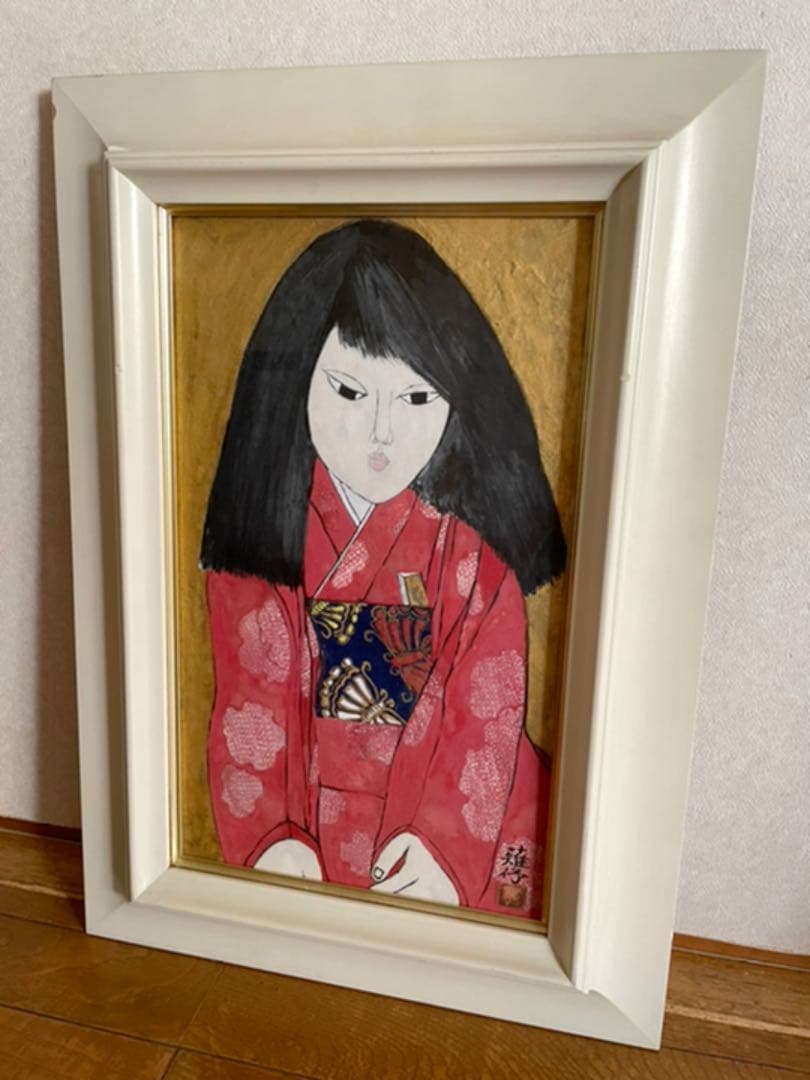 【日本画】少女