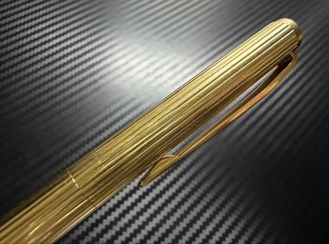 極美品 モンブラン ノブレス ゴールド EF 極細字 万年筆