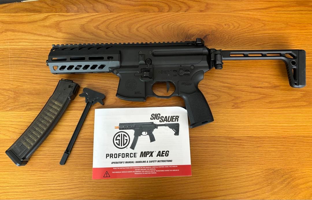 SIG SAUER MPX AEG 電動ガン　日本規格