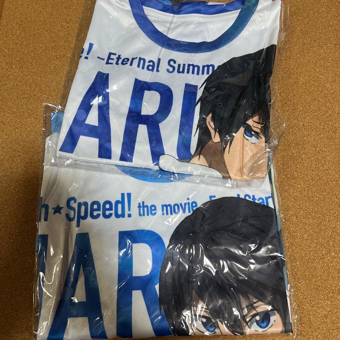 ハイ⭐︎スピード　Free! フルグラフィックTシャツ　七瀬遙　　希少