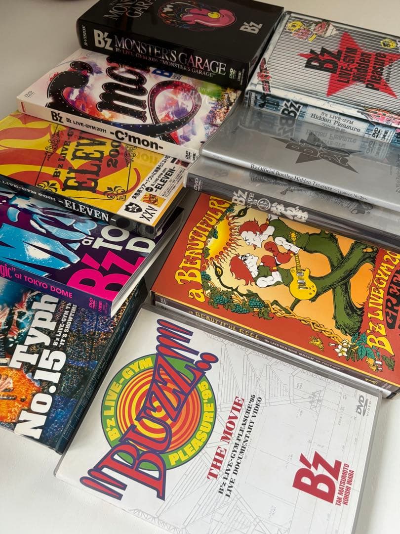 B’z LIVE DVD 11本セット